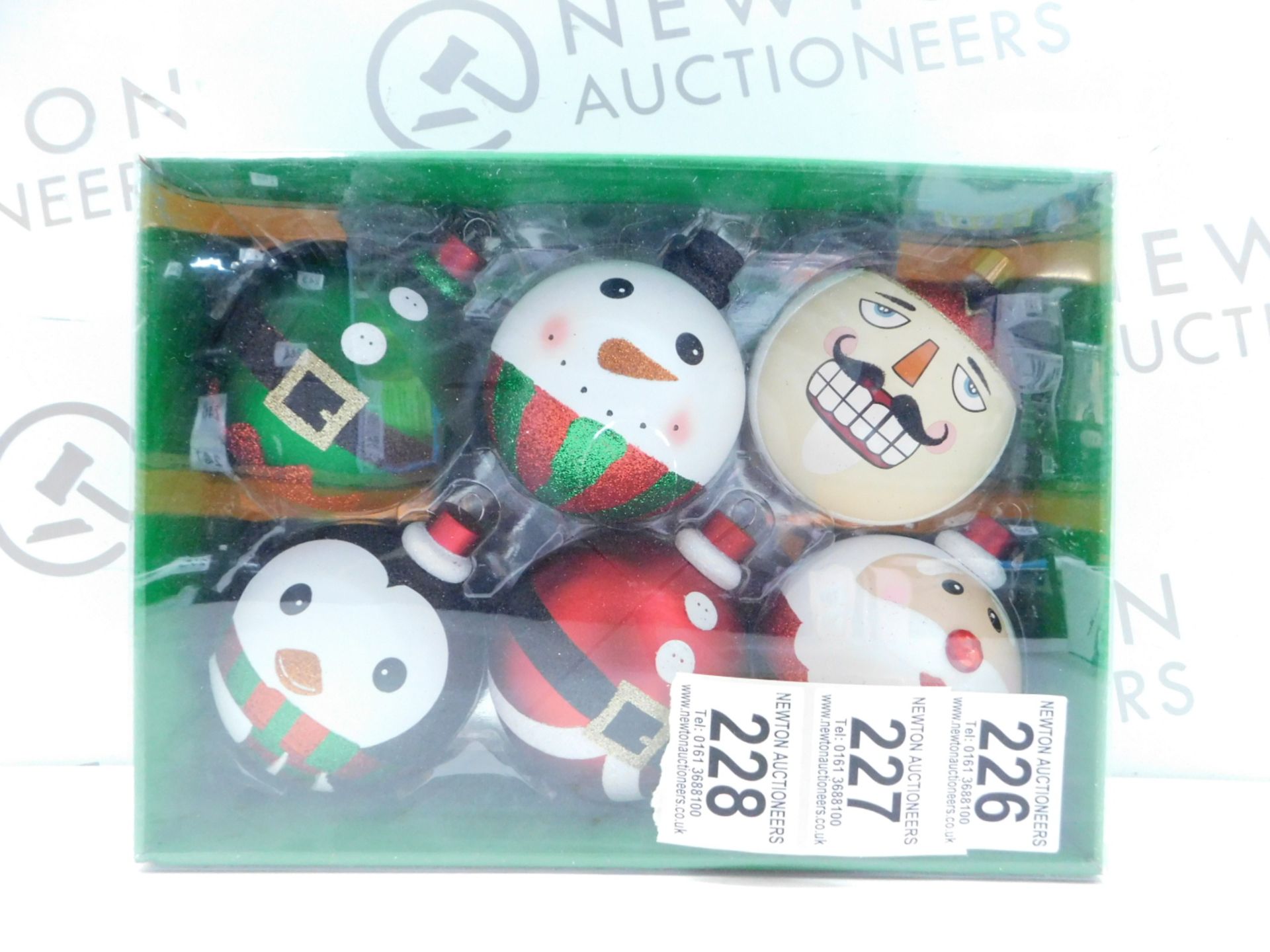 1 PACK OF CG HUNTER 6 PIECE ORNAMENT DECORATIONS RRP Â£29.99