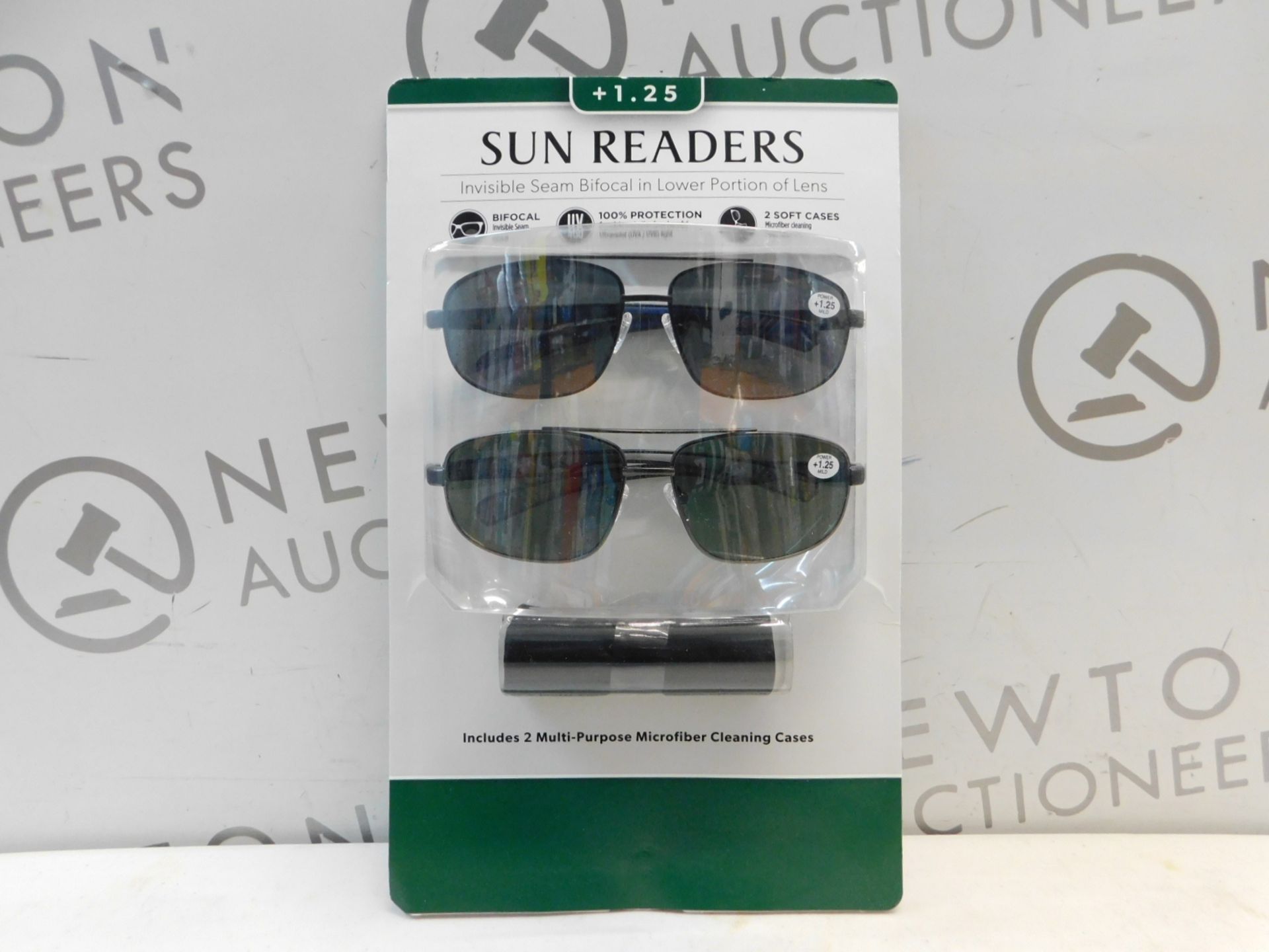 1 BRAND NEW PACK OF DESIGN OPTICS SUNREADERS IN +1.25 STRENGTH RRP Â£19.99