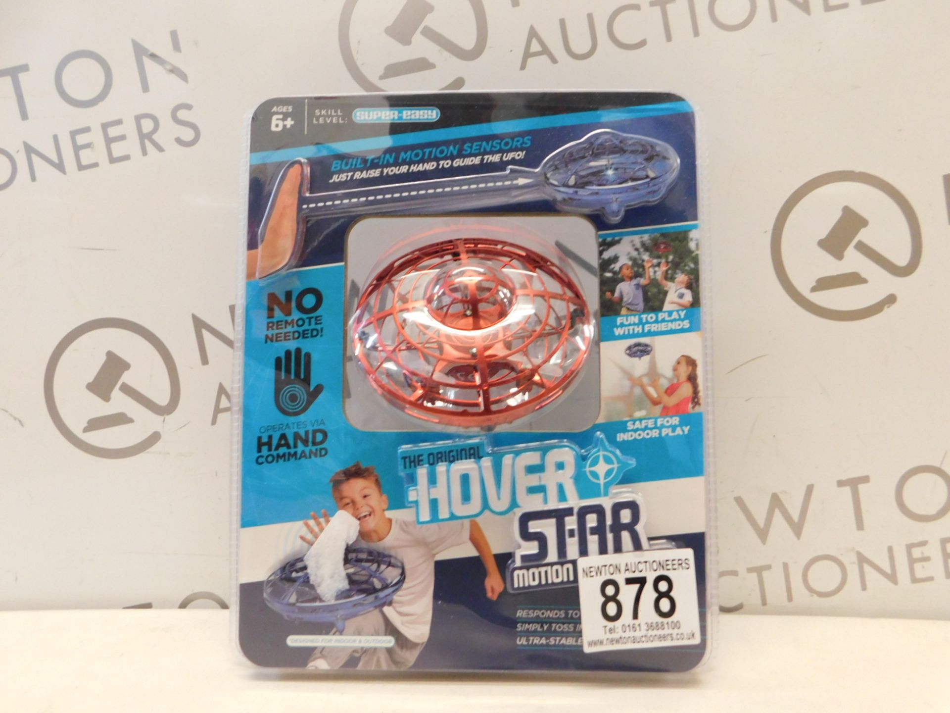 1 PACK OF THE ORIGINAL HOVER STAR MOTION CONTROLLED UFO RRP Â£24.99