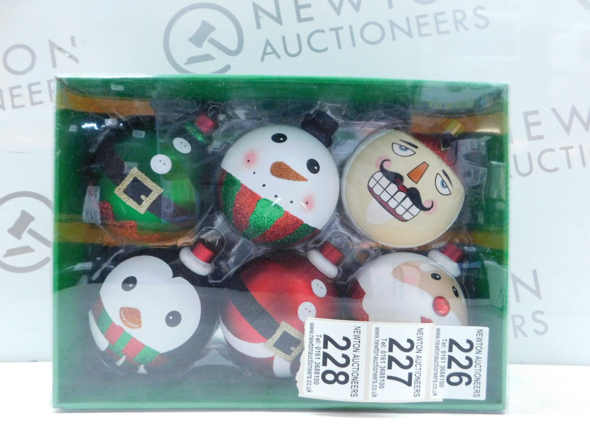 1 PACK OF CG HUNTER 6 PIECE ORNAMENT DECORATIONS RRP Â£29.99