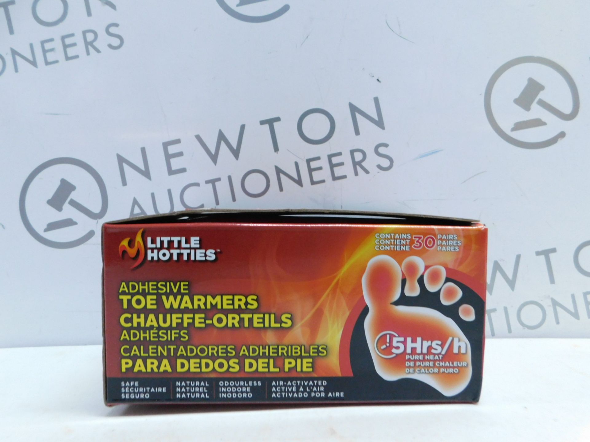 1 BOX OF LITTLE HOTTIES ADHESIVE TOE WARMERS RRP Â£39.99