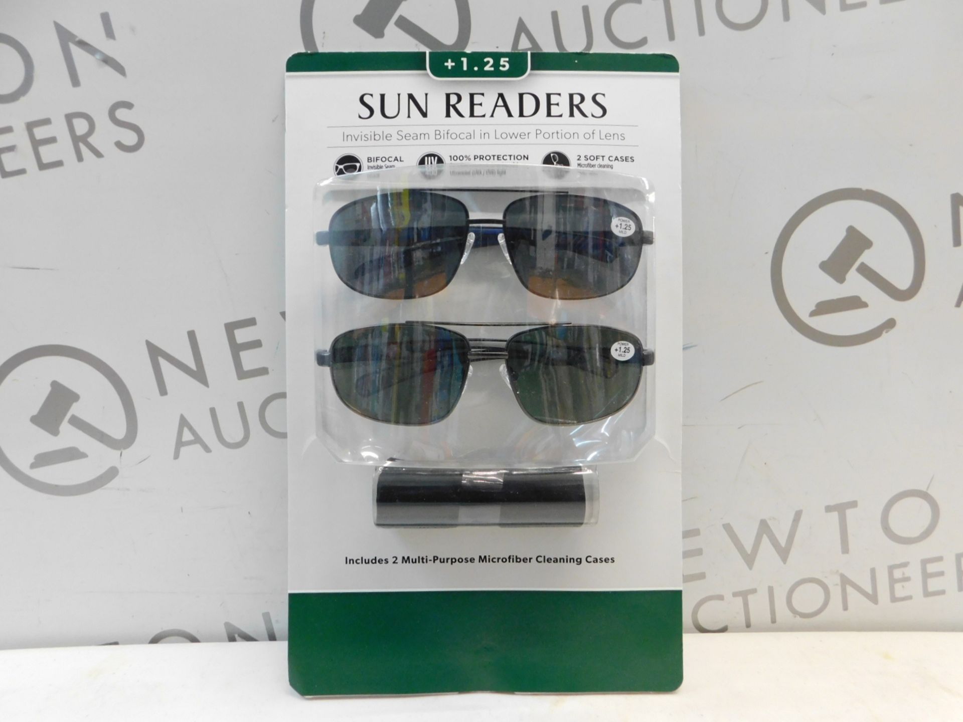 1 BRAND NEW PACK OF DESIGN OPTICS SUNREADERS IN +1.25 STRENGTH RRP Â£19.99