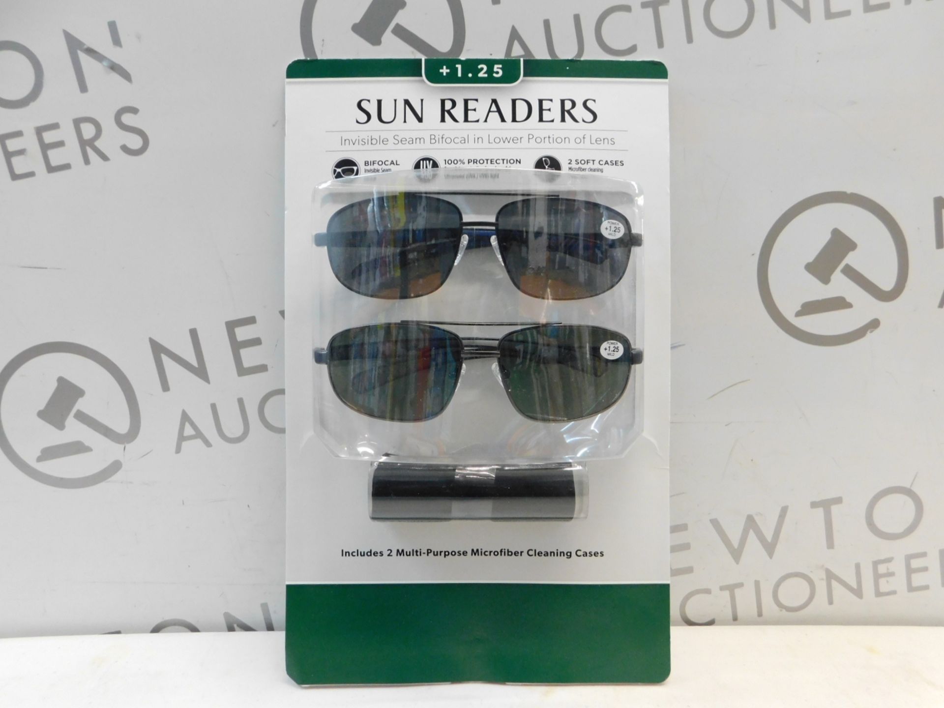 1 BRAND NEW PACK OF DESIGN OPTICS SUNREADERS IN +1.25 STRENGTH RRP Â£19.99