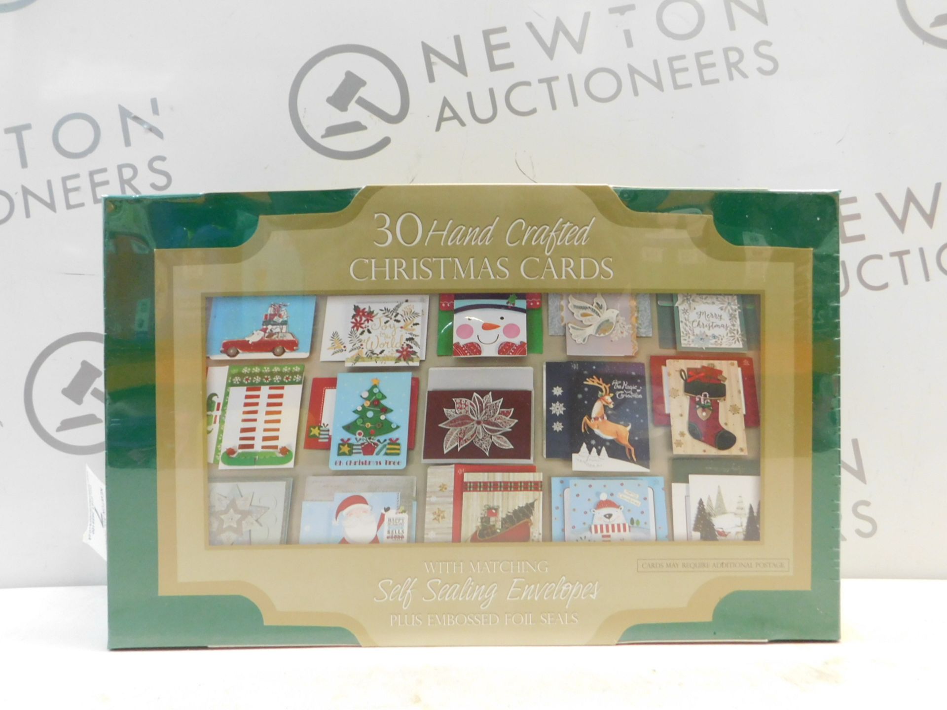 1 BRAND NEW PACK OF 30 BURGOYNE HANDMADE ALL OCCASIONS GREETING CARD ASSORTMENT WITH MATCHING