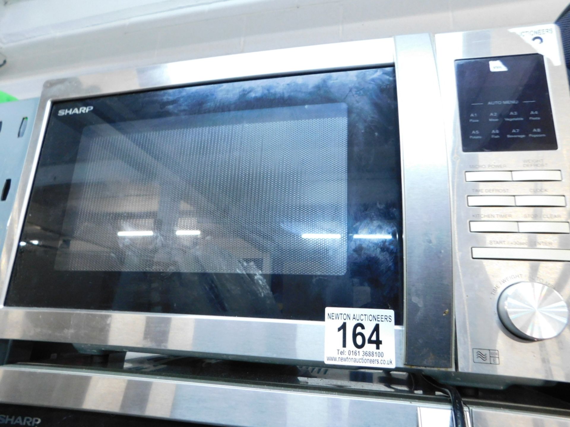 1 SHARP R-322STM 25L STAINLESS STEEL SOLO MICROWAVE OVEN RRP Â£149.99