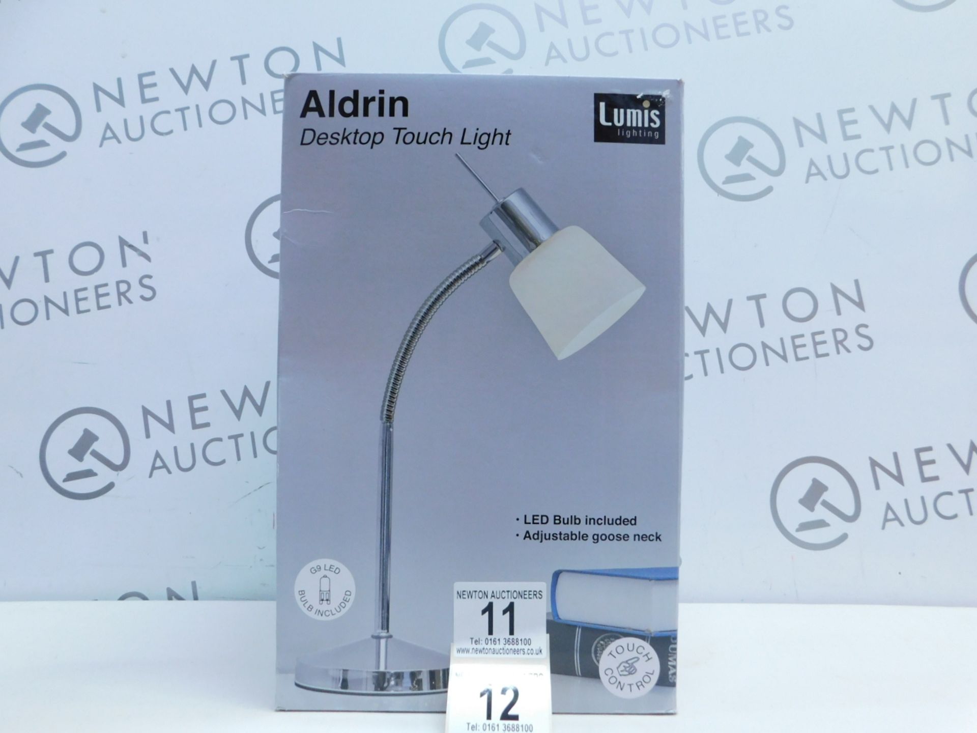 1 BOXED LUMIS LIGHTING ALDRIN DESKTOP TOUCH LIGHT RRP Â£29.99