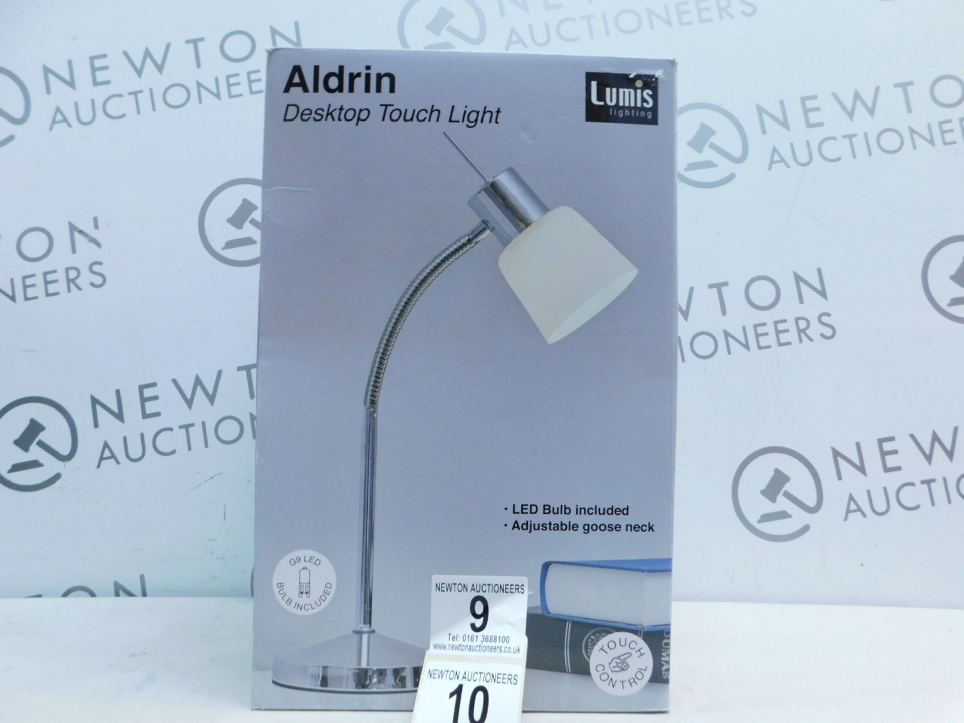 1 BOXED LUMIS LIGHTING ALDRIN DESKTOP TOUCH LIGHT RRP Â£29.99