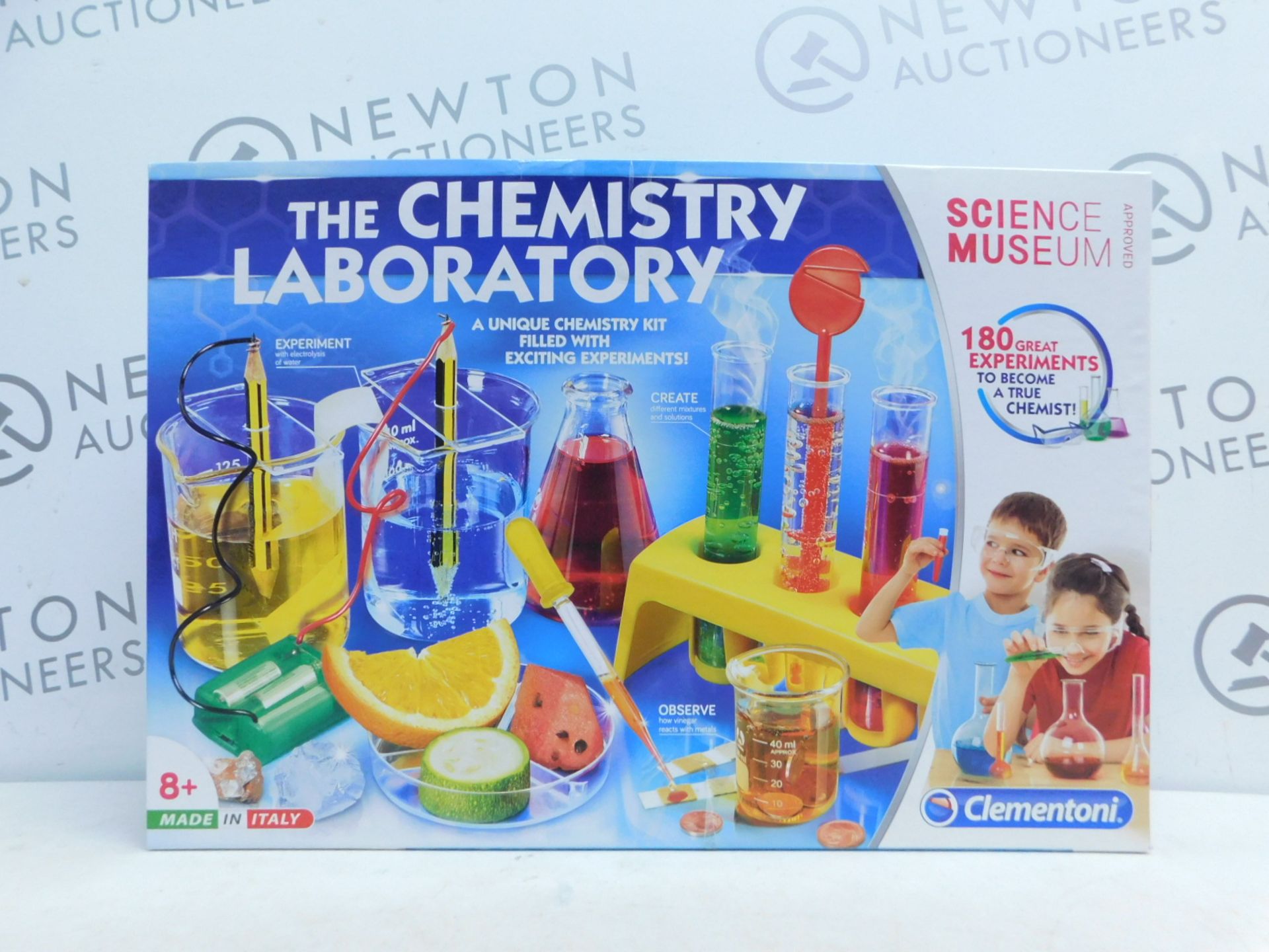 1 BOXED CLEMENTONI CHEMISTRY LABORATORY SCIENCE SET RRP Â£29.99