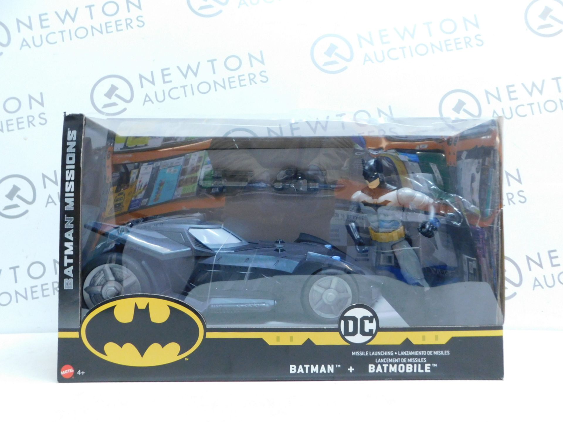 1 BOXED DC BATMAN & MISSILE LAUNCHING BATMOBILE RRP Â£49.99