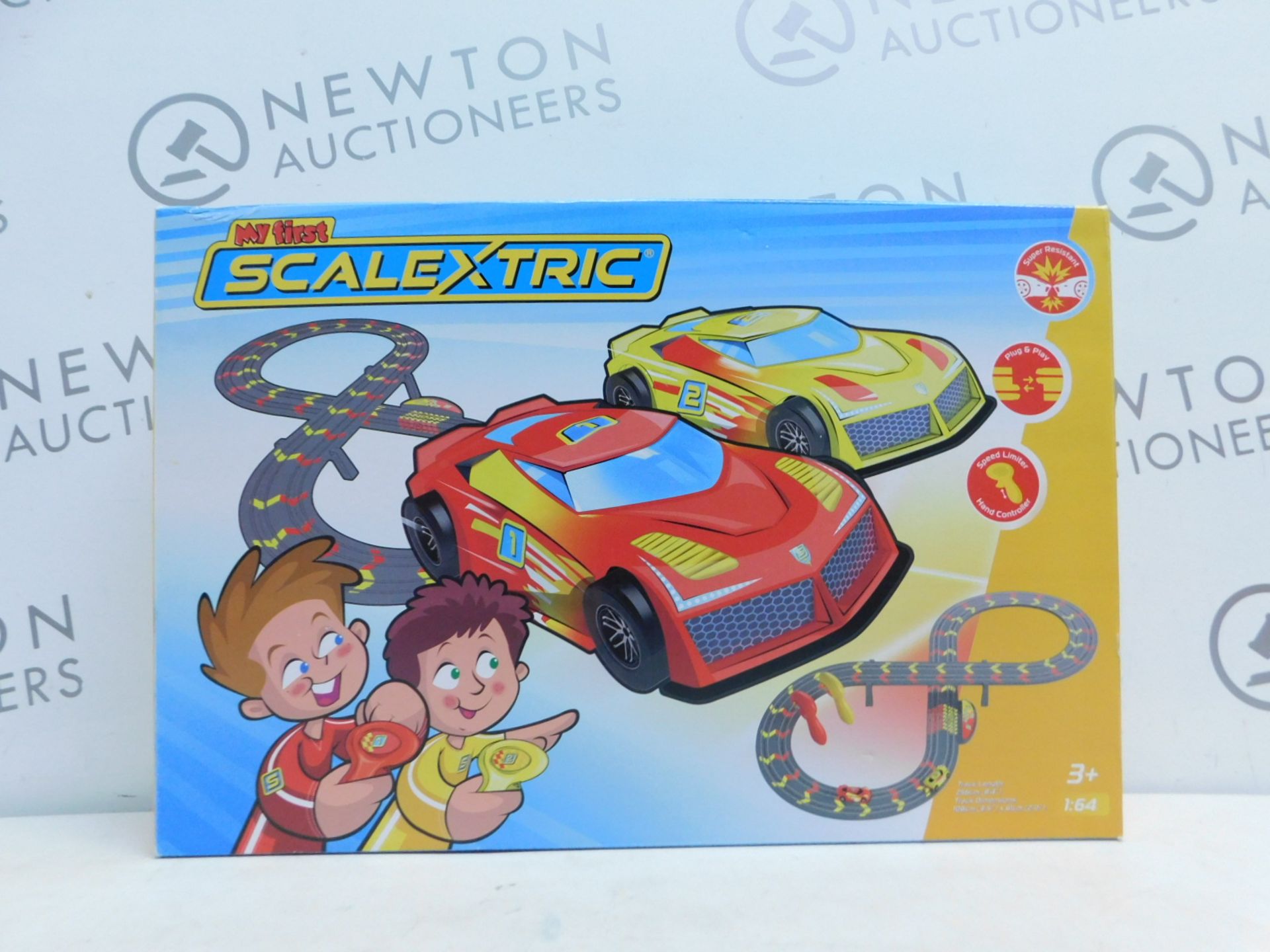 1 BOXED MY FIRST MICRO SCALEXTRIC ACTION SET RRP Â£59.99