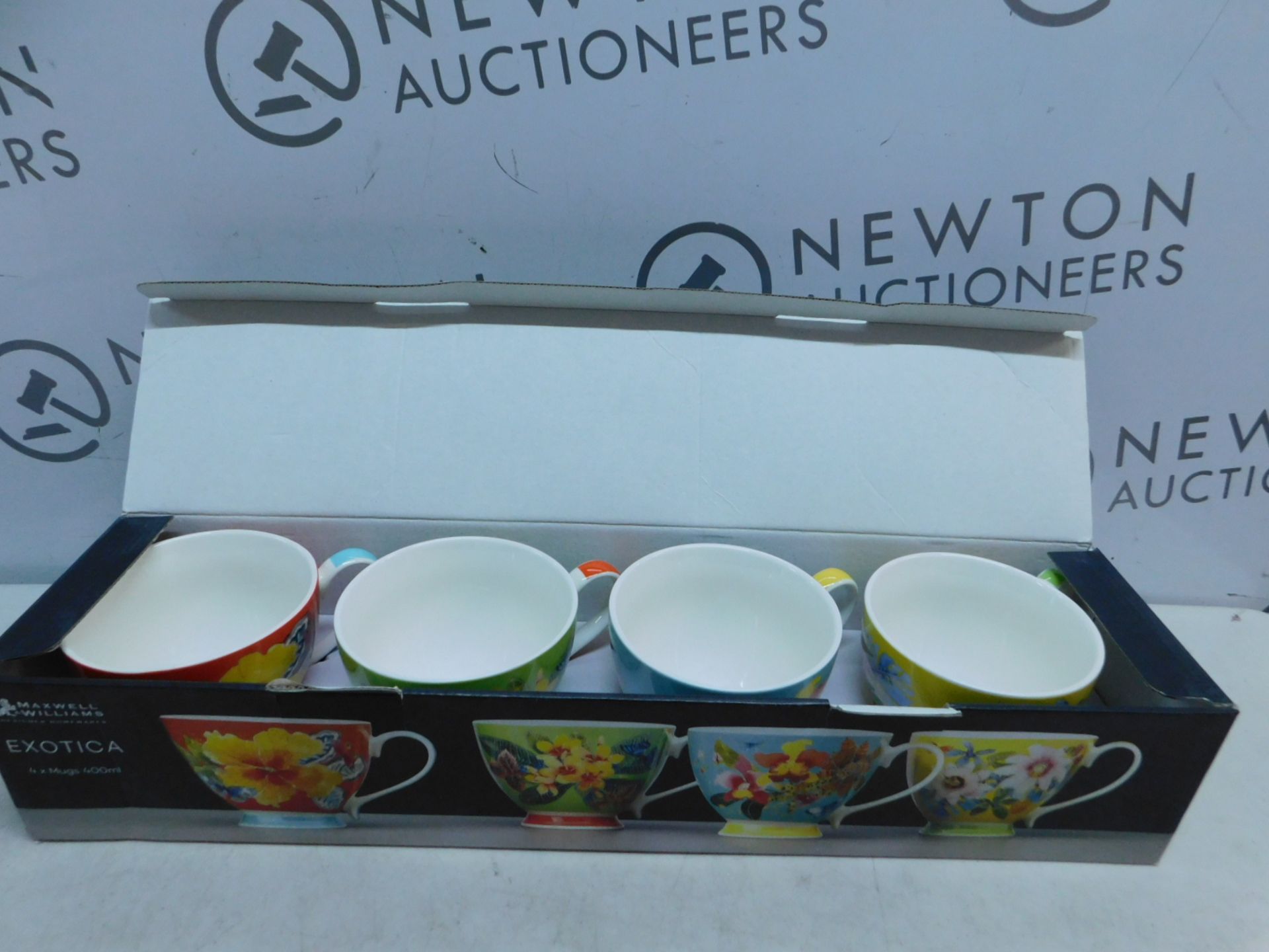 1 BOXED MAXWELL & WILLIAMS EXOTICA 4PC (APPROX) TEA CUP SET RRP Â£39.99