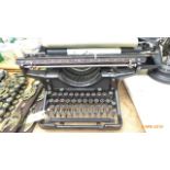 Underwood standard manual typewriter