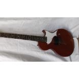Samick Fender Greg Bennett designed electric guitar with one humbucker pick-up,