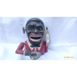 Black Minstrel money box