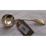 Early Victorian London hallmarked sauce ladle believed 1852 (2.