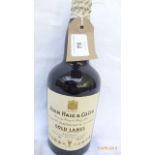 Full bottle of John Haig Gold Label Scotch Whisky