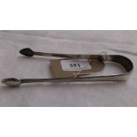 Pair of William IV sugar tongs (London 1834)