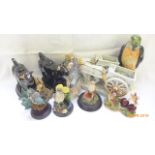 Magpie lot of animal and bird ornaments incl.