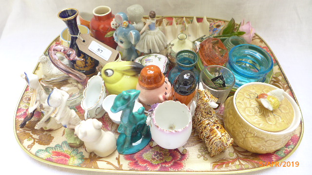 Tray of miniatures incl.