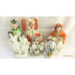 6 decorative figures incl.