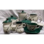 Large selection of Denby 'Green Wheat' in 3 boxes incl.