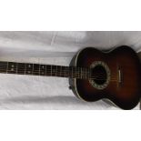 Ovation Balladeer American electric acoustic guitar