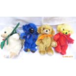 4 small Merrythought Cheeky Bears