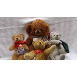 Steiff 100 year teddy with certificate, Dean limited edition bear 'Little Nick',