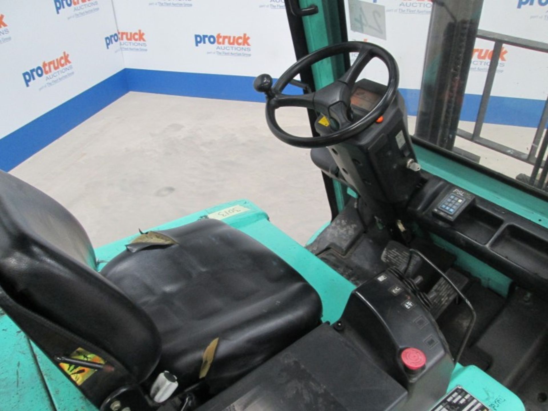 MITSUBISHI FB20KT Plant Electric - VIN: EFB5A75100 - Year: 2001 - 7,159 Hours - Duplex Forklift, - Image 7 of 9