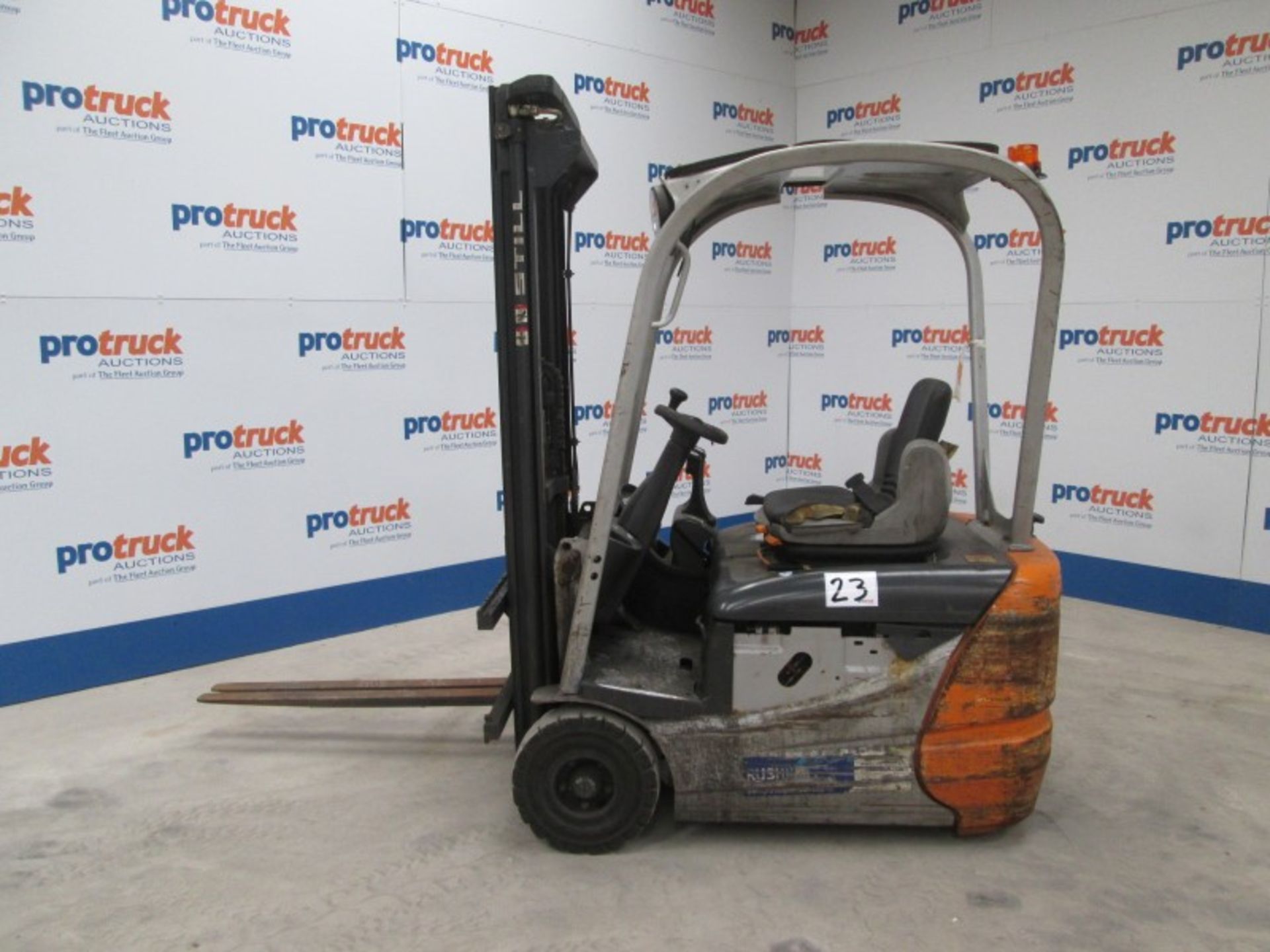 STILL RX50-15 Plant Electric - VIN: 515054008035 - Year: 2006 - 3,815 Hours - Duplex Forklift, R.D.L - Image 3 of 9