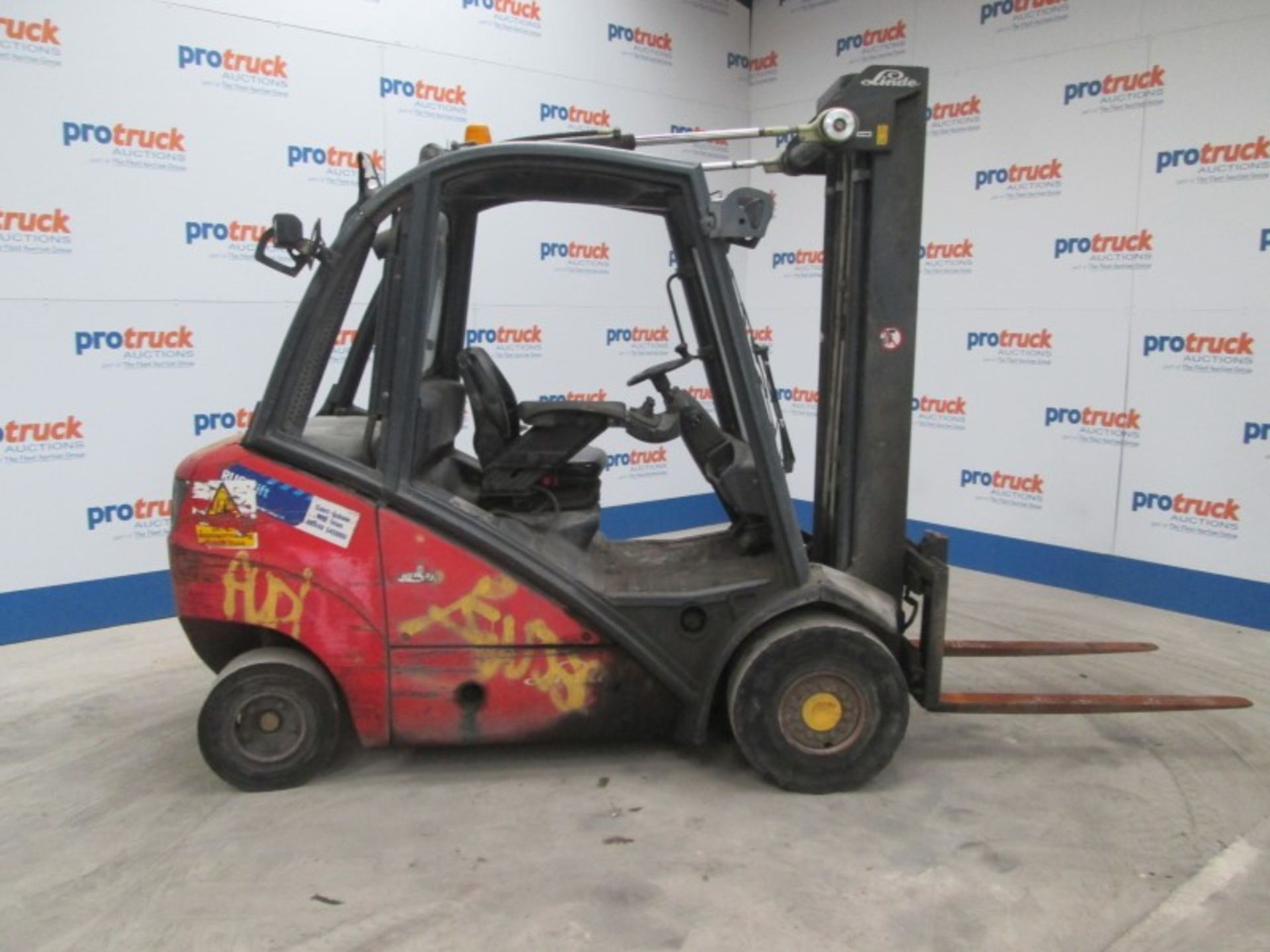 LINDE H30D Plant Diesel - VIN: H2X393P02686 - Year: 2003 - 12,916 Hours - Duplex Forklift, - Image 6 of 9