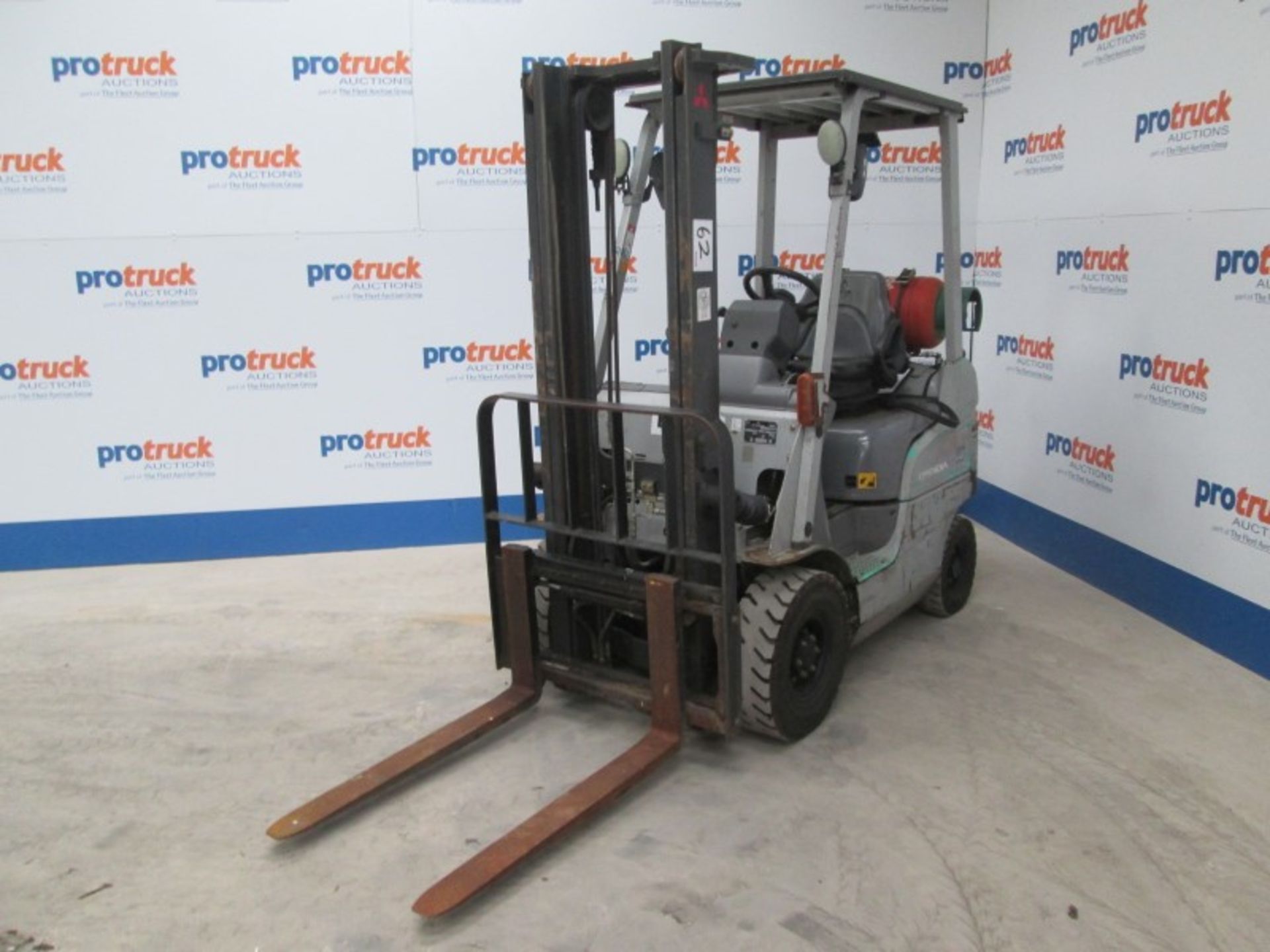 MITSUBISHI FG15NT Plant LPG / CNG - VIN: CF34A02031 - Year: 2013 - 13,649 Hours - Duplex Forklift,