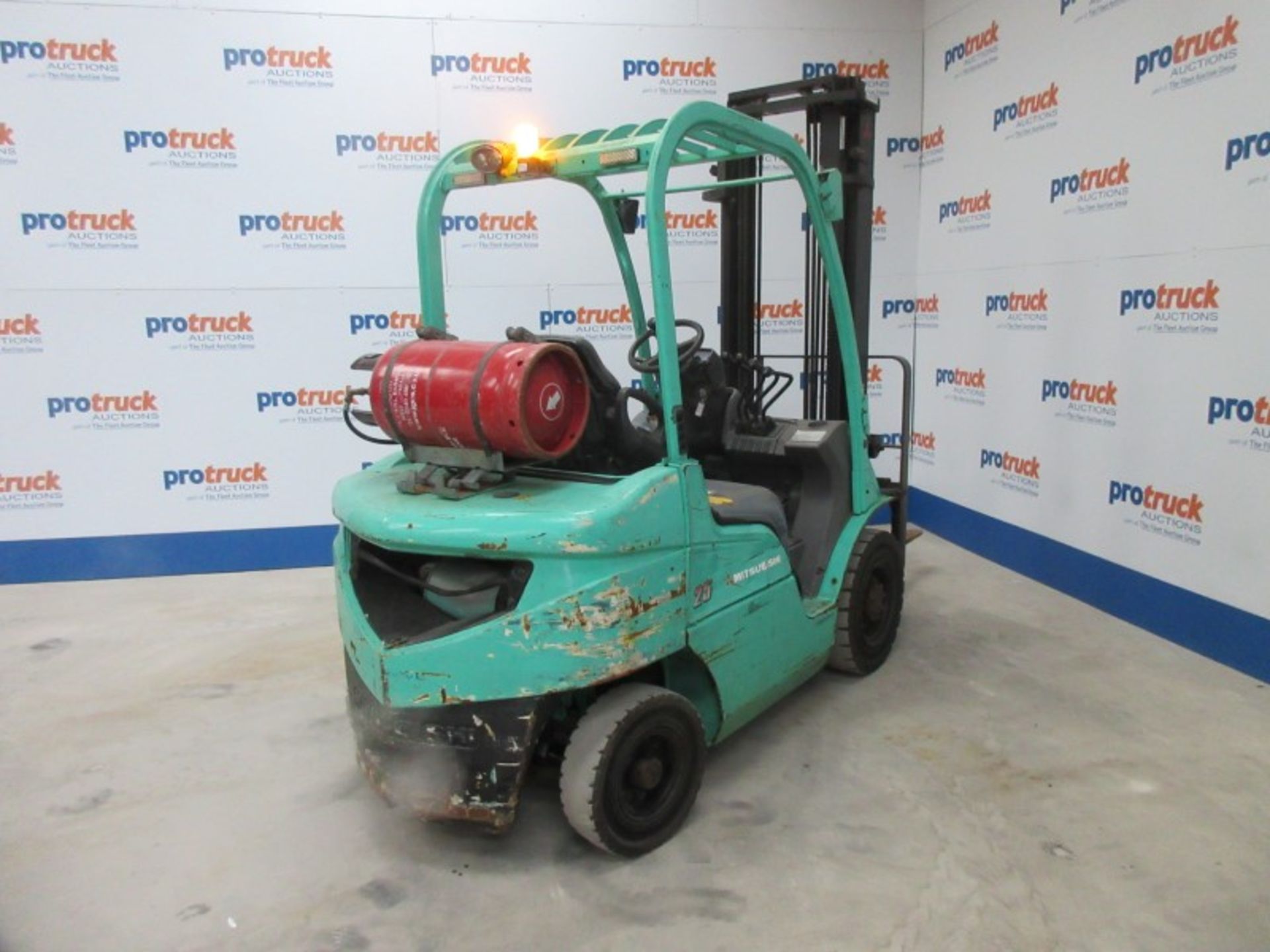 MITSUBISHI FG25N Plant LPG / CNG - VIN: EF17DL50945 - Year: 2007 - 4,912 Hours - Duplex Forklift, - Image 4 of 9