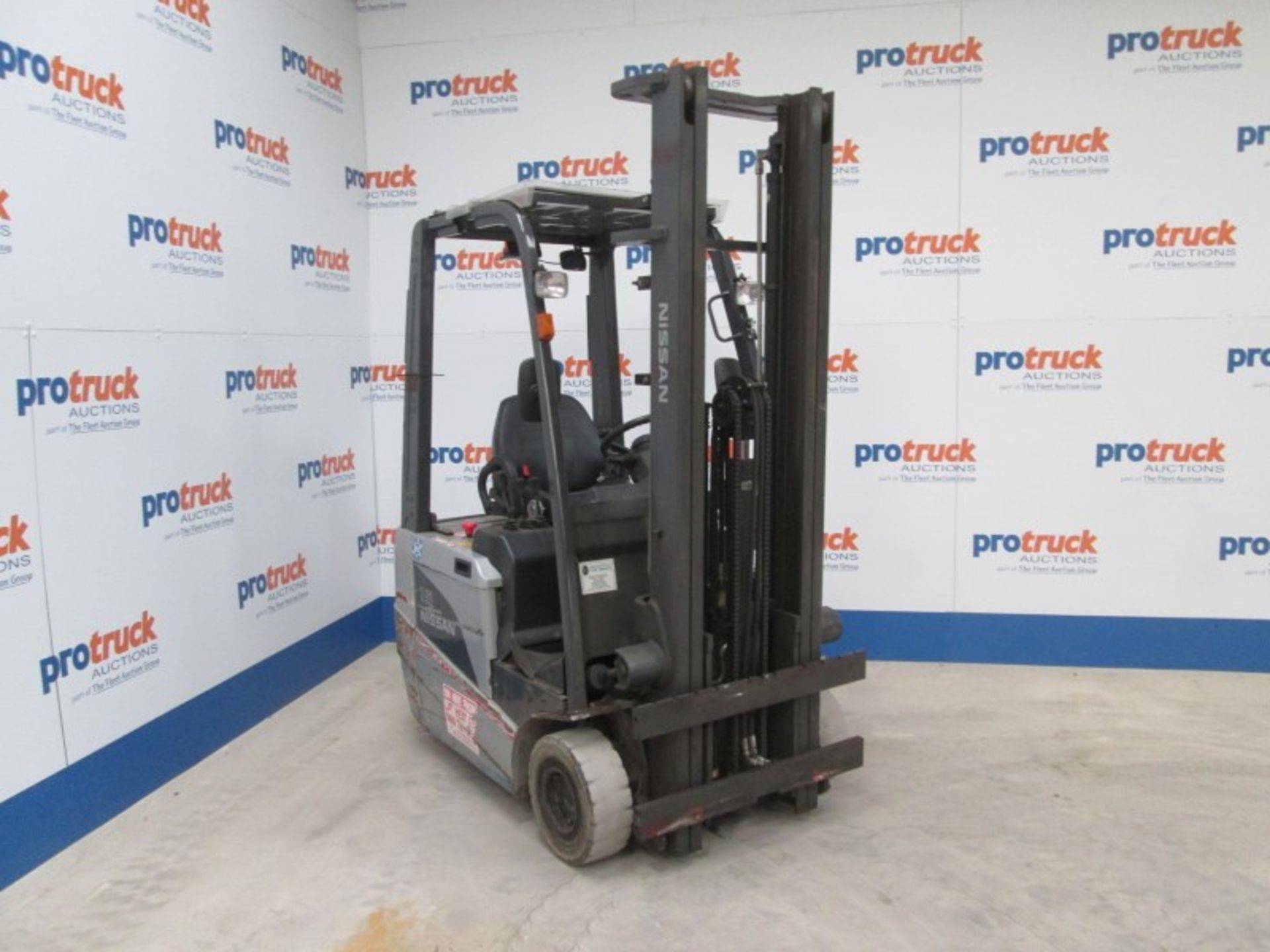 NISSAN S1N1L15Q Plant Electric - VIN: S1N1E721549 - Year: 2010 - 9,002 Hours - Duplex 3.7M Forklift, - Image 2 of 9