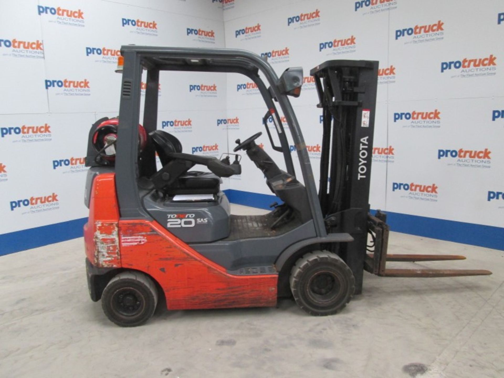 TOYOTA 02-8FGKF20 Plant LPG / CNG - VIN: 8FGKF20E10088 - Year: 2007 - 11,534 Hours - Triplex 4.3M - Image 6 of 9