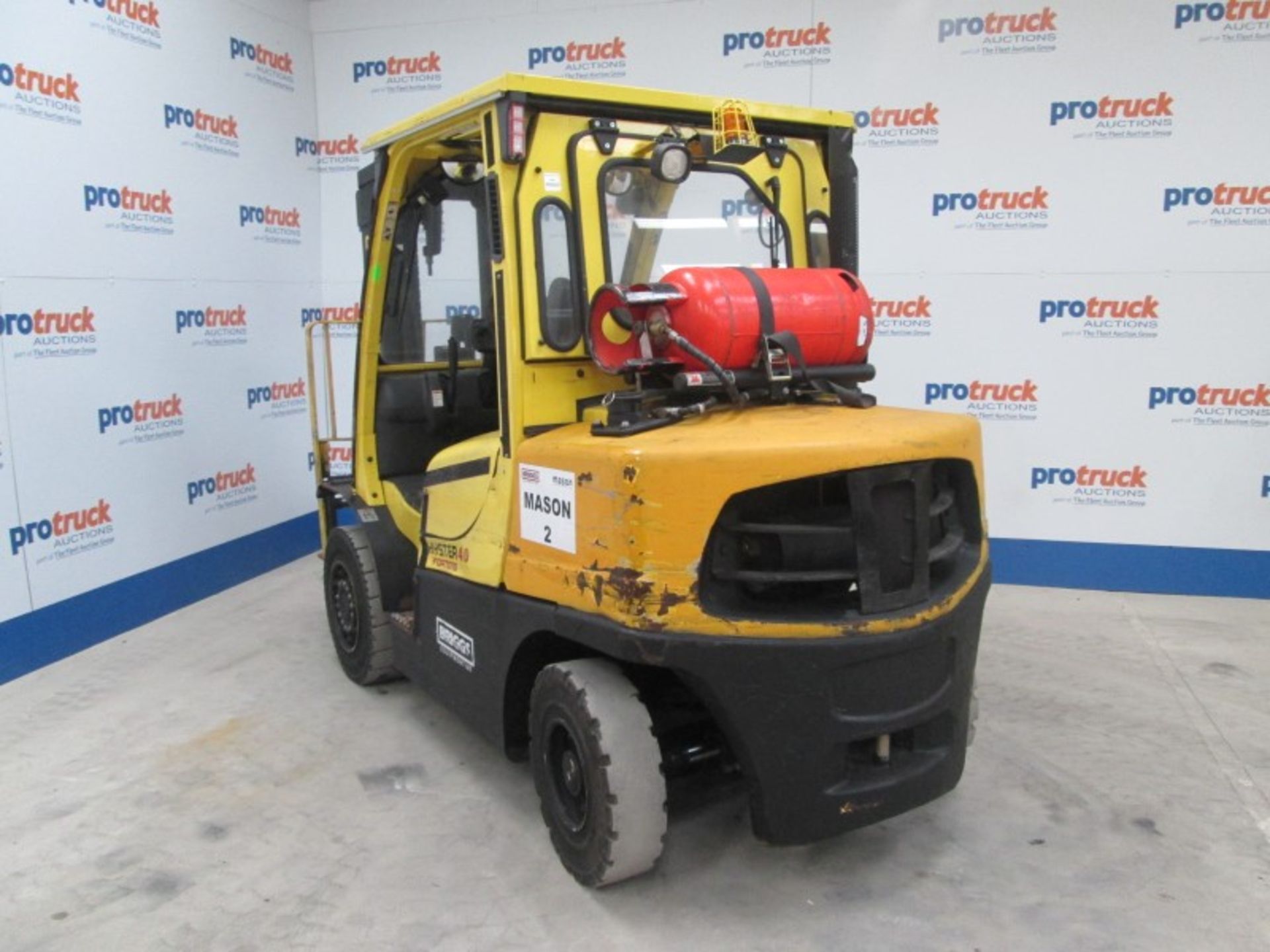 HYSTER H4.0FT5 Plant LPG / CNG - VIN: R005B03057L - Year: 2013 - 8,830 Hours - Triplex 4.4M - Image 5 of 9