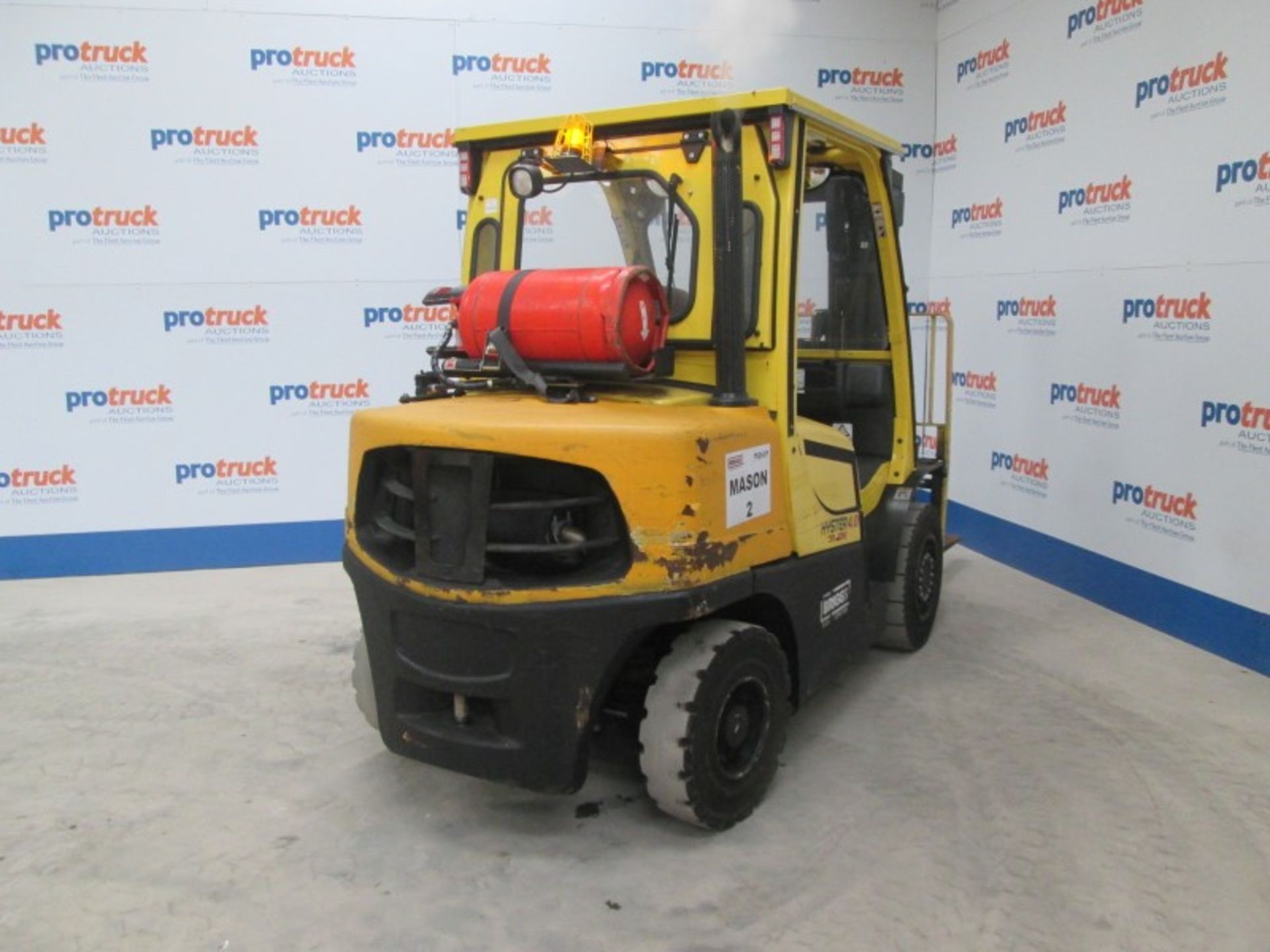 HYSTER H4.0FT5 Plant LPG / CNG - VIN: R005B03057L - Year: 2013 - 8,830 Hours - Triplex 4.4M - Image 4 of 9