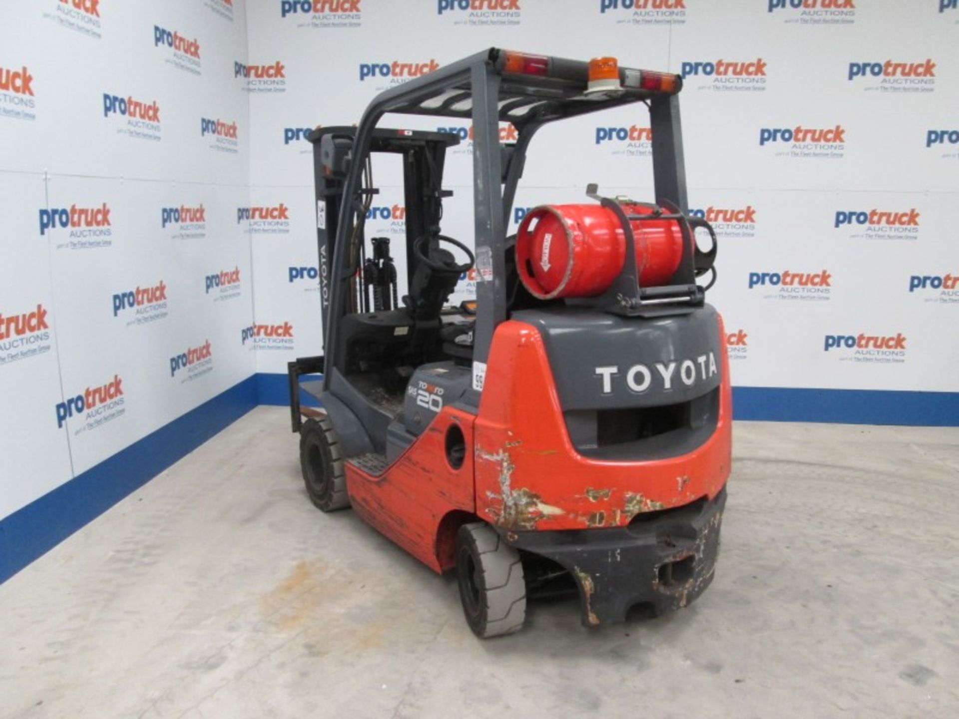 TOYOTA 02-8FGKF20 Plant LPG / CNG - VIN: 8FGKF20E10088 - Year: 2007 - 11,534 Hours - Triplex 4.3M - Image 5 of 9