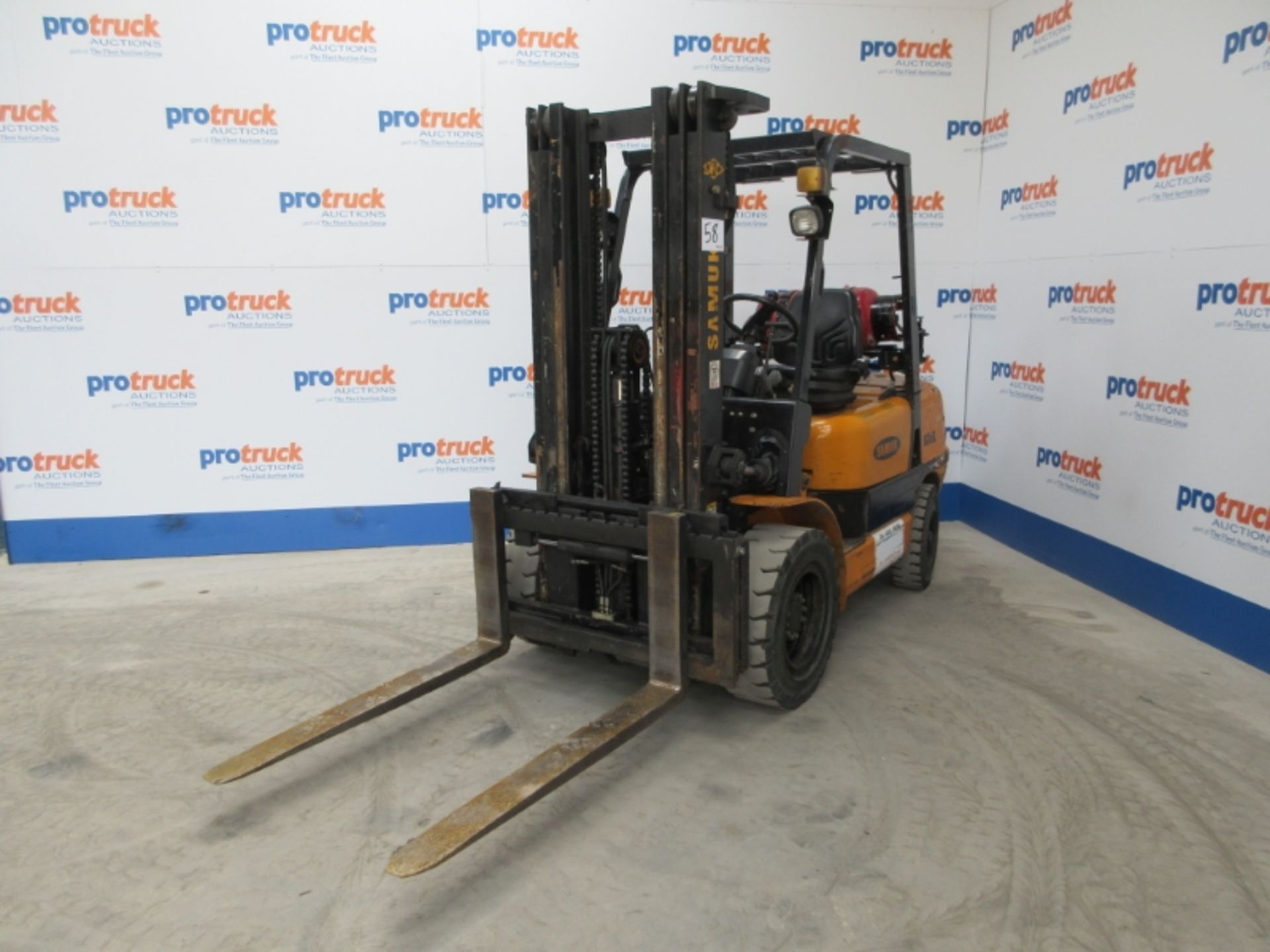 SAMUK H30L Plant LPG / CNG - VIN: 061123954 - 4,157 Hours - Triplex 4.6M Forklift, Sideshift, R.D.L