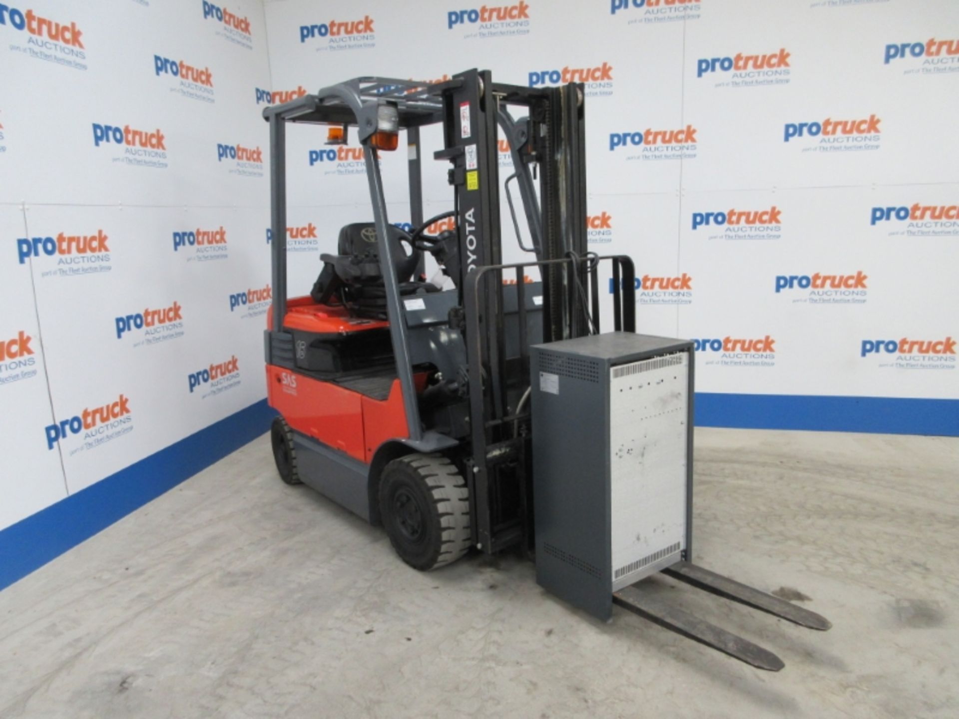 TOYOTA 7FBMF16 Plant Electric - VIN: 7FBMF18E13831 - Year: 2007 - 3,806 km - Duplex 3.3M Forklift, - Image 2 of 9