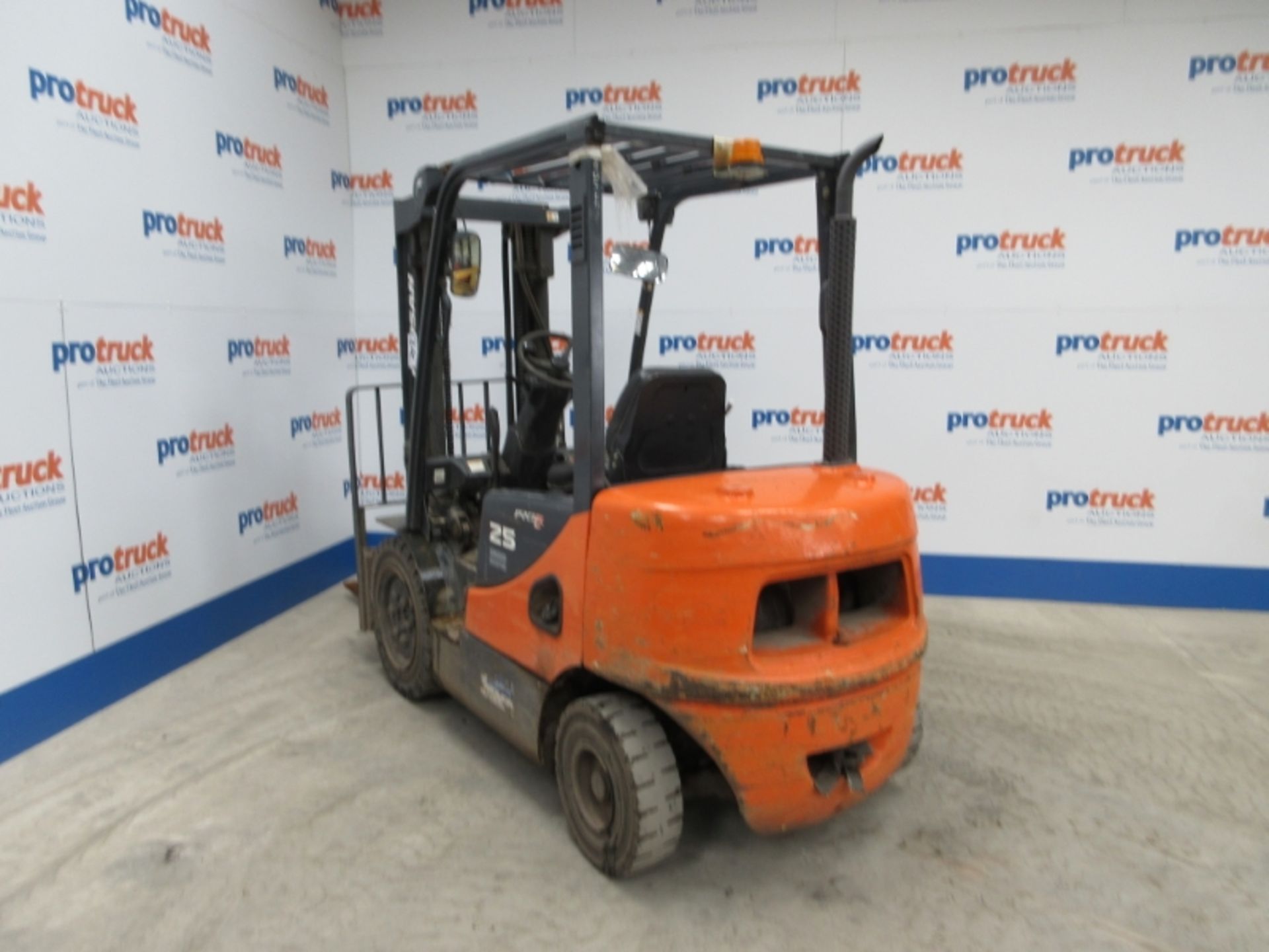 DOOSAN D25S Plant Diesel - VIN: 0C00416 - Year: 2008 - 11,570 Hours - Duplex 3.2M Forklift, - Image 4 of 9