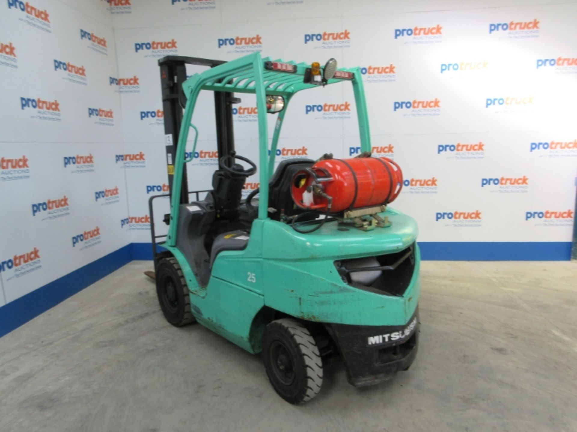 MITSUBISHI FG25N Plant LPG / CNG - VIN: EF17DL53563 - Year: 2013 - 7,286 Hours - Duplex 3.7M - Image 4 of 9