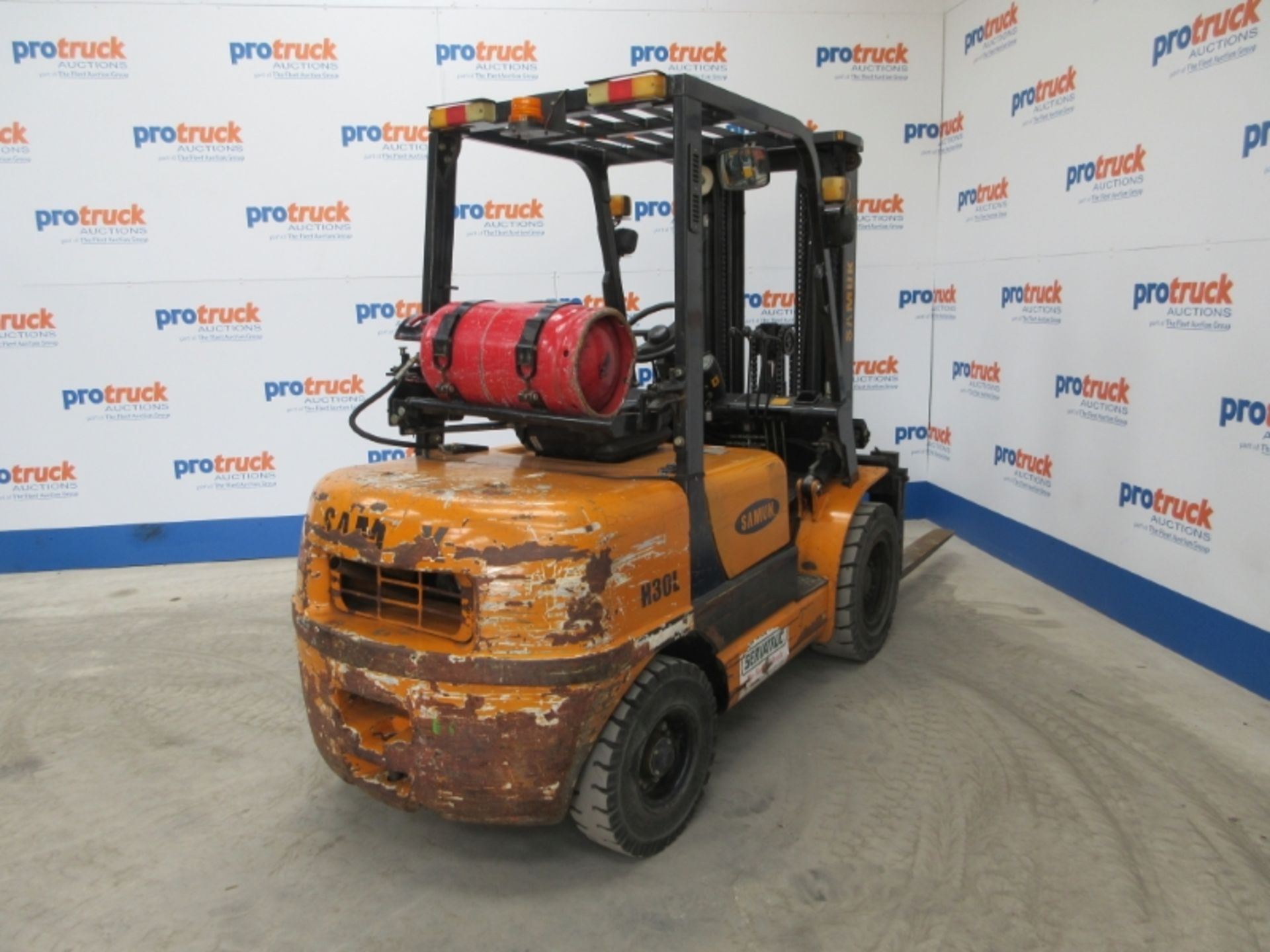 SAMUK H30L Plant LPG / CNG - VIN: 061123954 - 4,157 Hours - Triplex 4.6M Forklift, Sideshift, R.D.L - Image 5 of 9