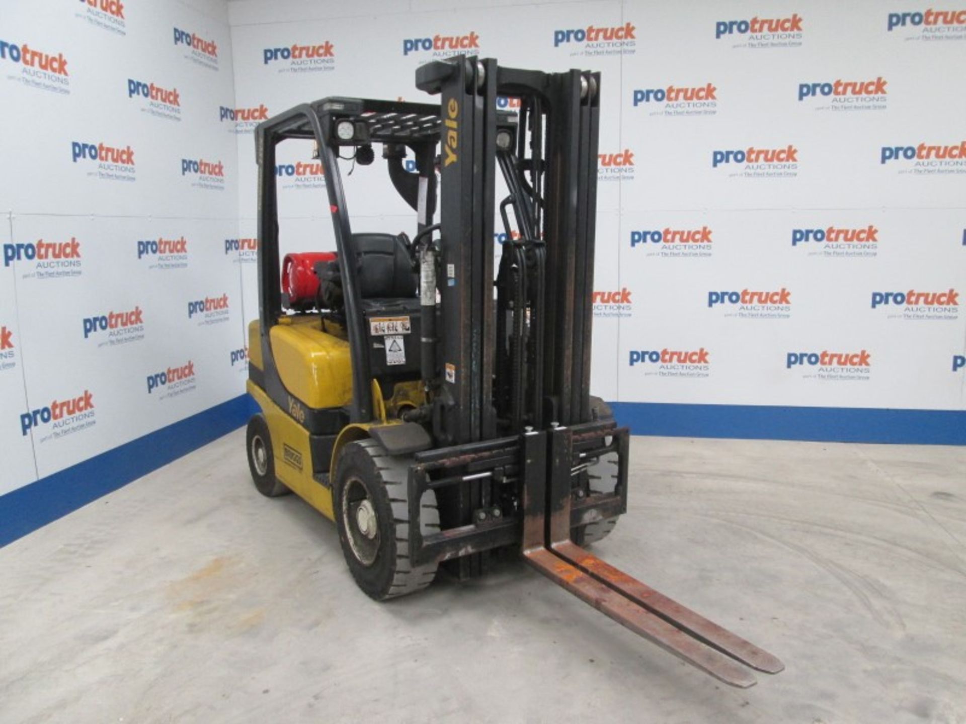 YALE GLP25VX E2170 Plant LPG / CNG - VIN: B875B24353K - Year: 2012 - no display km - Triplex 4.9M - Image 2 of 8