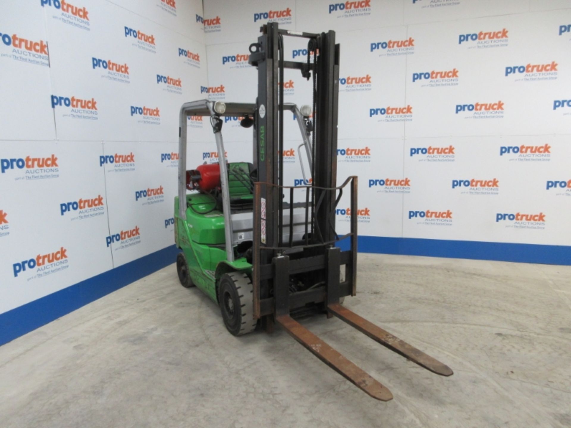 CESAB M318G Plant LPG / CNG - VIN: CE372942 - Year: 2013 - 11,203 Hours - Duplex Forklift, - Image 2 of 9