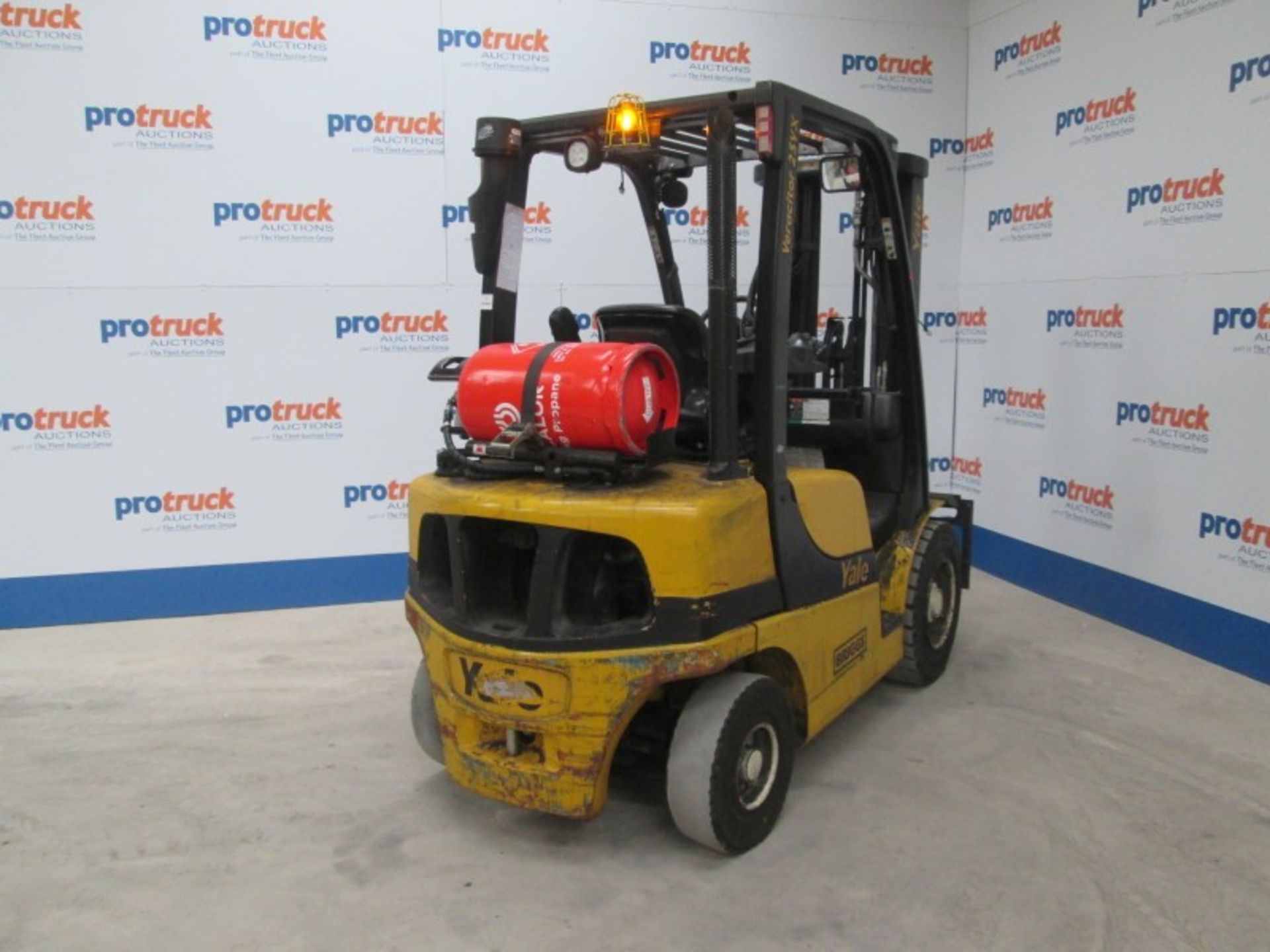 YALE GLP25VX E2170 Plant LPG / CNG - VIN: B875B24353K - Year: 2012 - no display km - Triplex 4.9M - Image 4 of 8