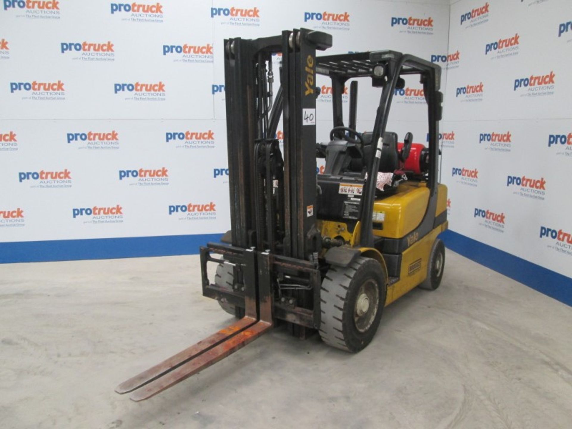 YALE GLP25VX E2170 Plant LPG / CNG - VIN: B875B24353K - Year: 2012 - no display km - Triplex 4.9M