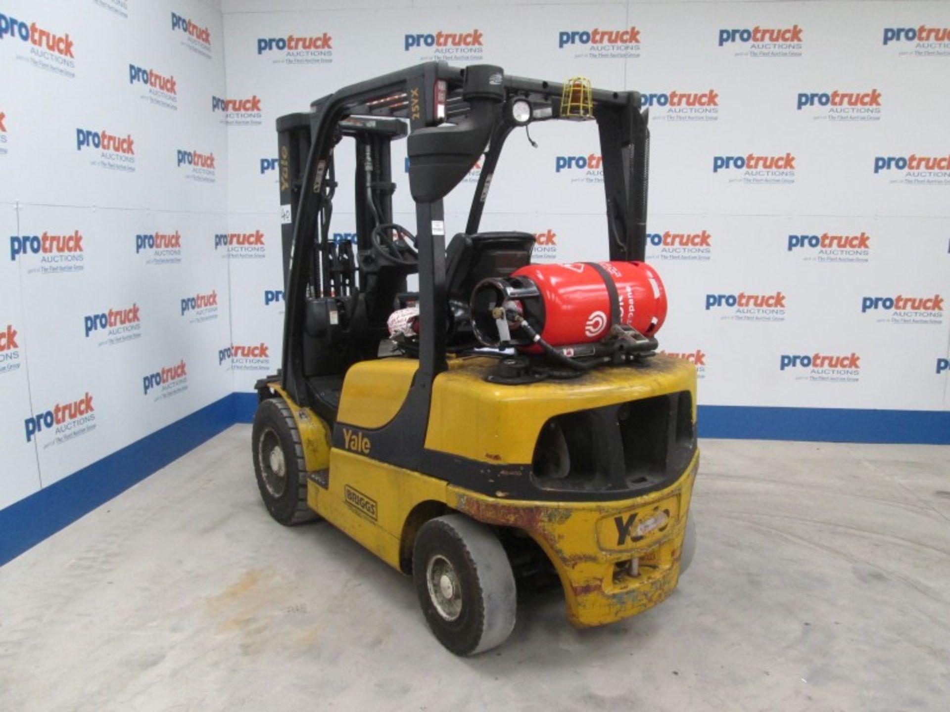 YALE GLP25VX E2170 Plant LPG / CNG - VIN: B875B24353K - Year: 2012 - no display km - Triplex 4.9M - Image 5 of 8