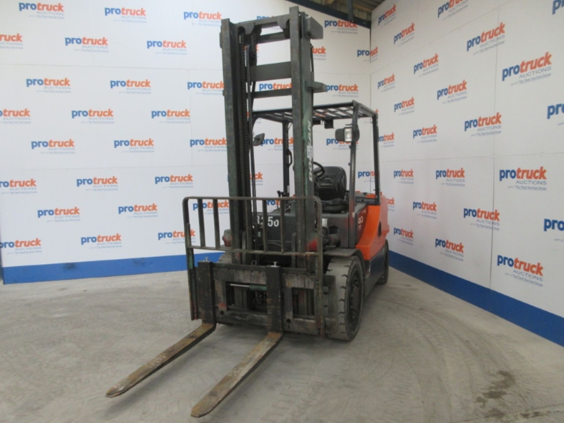 DOOSAN D40SC-3 Plant Diesel - VIN: N400318 - Year: 2008 - 4,340 Hours - Duplex 3M Forklift,