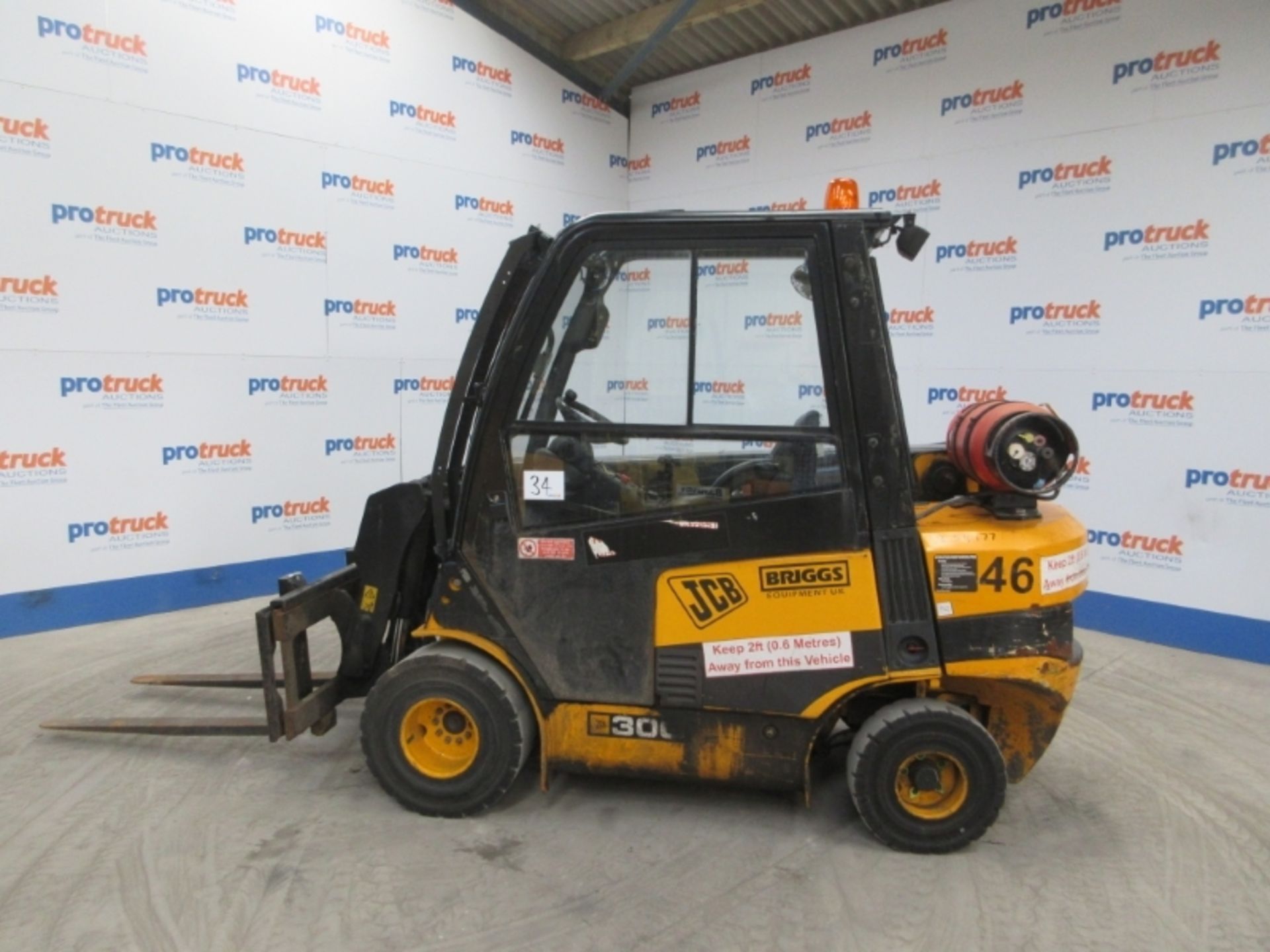 JCB 1539796 Plant LPG / CNG - VIN: JCBTLT30T01539796 - Year: 2010 - 4,905 Hours - Sideshift - Image 3 of 9